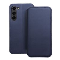 Kabura DUAL POCKET Book do SAMSUNG S24 Plus granatowy