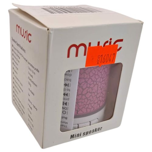 mini głośnik bluetooth bezprzewodowy stereo 3w róż na Arena.pl