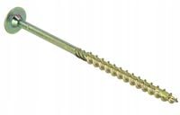WKRĘTY do DREWNA 6.0x140 mm. Torx CIESIELSKIE 100szt Talerzowe, FREZOWANE