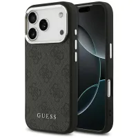 etui guess 4g classic logo magsafe na iphone 17 pro - czarne