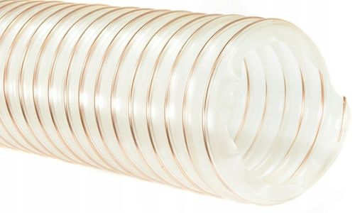 WĄŻ WENTYLACYJNY 200mm 2PU PUR PRZEWÓD ODCIĄGOWY ANTYSTATYCZNY SPIRALNY AS na Arena.pl