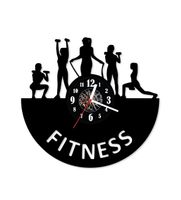 Zegar ścienny z płyty winylowej 246.13 Fitness