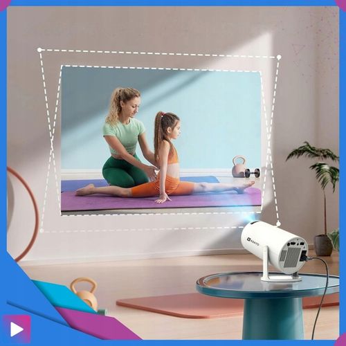 Projektor Rzutnik Android TV WiFi SMART Bluetooth 5.0 HD 4K Ekran 150 na Arena.pl