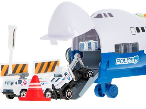 Transporter Samolot + 6 Aut Policja Bok/Przód na Arena.pl