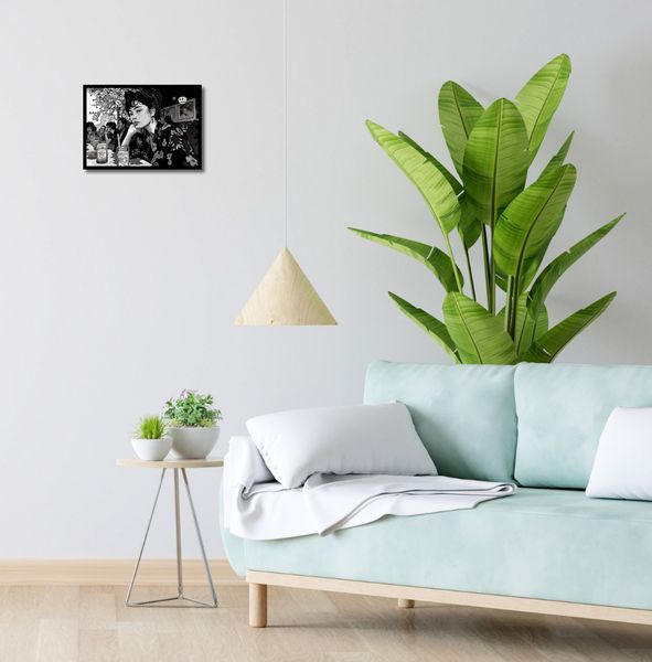Plakat 35x25cm Czarne Kimono zdjęcie 4