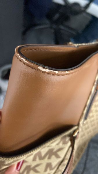 Michael Kors Torebka Voyager 30T2GV6T4I Brązowy zdjęcie 7