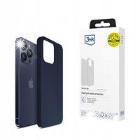 Apple iPhone 16 Pro Max - 3mk Silicone Case Dark Navy