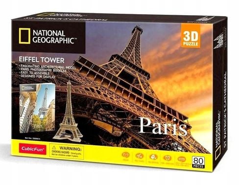 puzzle 3d national geographic paryż 9988 na Arena.pl