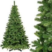 CHOINKA JODŁA ZIELONA GĘSTA SZTUCZNA DELUXE 150cm + STOJAK PREMIUM JAK ŻYWA
