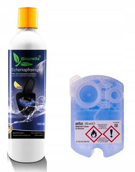 BRAUN CCR 1+1l Biopretta Clean zapas na rok zdjęcie 1
