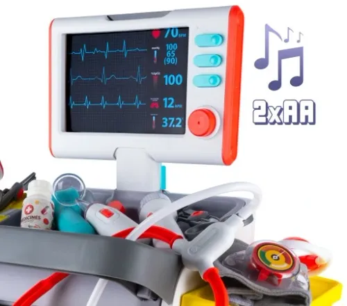 ZESTAW MAŁEGO LEKARZA STACJA MEDYCZNA PIELĘGNIARKA na Arena.pl