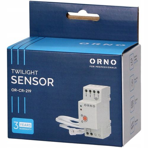 CZUJNIK ZMIERZCHU ZMIERZCHOWY Z SONDĄ ZEWNĘTRZNĄ IP65 3000W NA SZYNĘ na Arena.pl