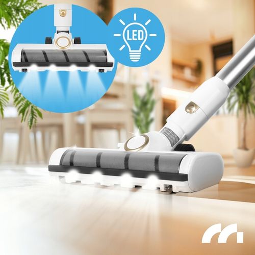 ODKURZACZ BEZPRZEWODOWY PIONOWY BEZWORKOWY ELEKTROSZCZOTKA LED 3W1 na Arena.pl