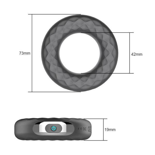 Wibrujący Pierścień Na Penisa, Ring Erekcyjny zdjęcie 7