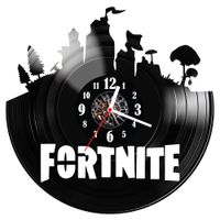 Zegar ścienny z płyty winylowej Fortnite 1389.14