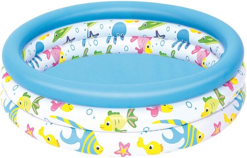 Basen Dmuchany Basenik dla Dzieci 102x25 cm Rybki na Arena.pl