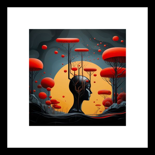 Plakat 20x20cm Myślokształty zdjęcie 3