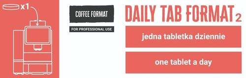 Tabletki do czyszczenia ekspresu 100szt 2g Coffee Format Daily Tab 2 na Arena.pl