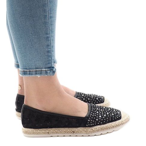 Czarne espadryle H6560 r.37 na Arena.pl