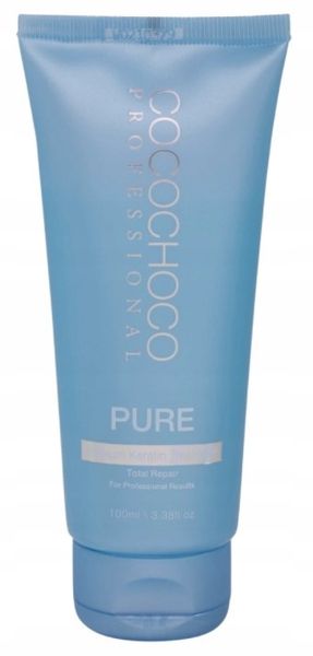 Cocochoco Pure Keratin 100ml keratyna włosy blond zdjęcie 1