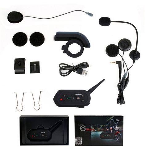 INTERKOM MOTOCYKLOWY EJEAS E6+ BLUETOOTH PILOT na Arena.pl