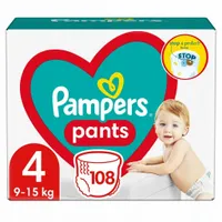 Pampers Pieluchomajtki Mega Box 4 - 108 szt