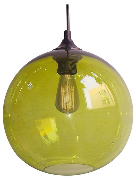 Zwis EDISON 25 1x60W E27 zielony zdjęcie 1