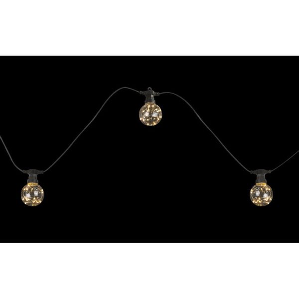 Łańcuch ze światełkami 7,5m 10 LED 4,2W IP44 ciepła zdjęcie 2