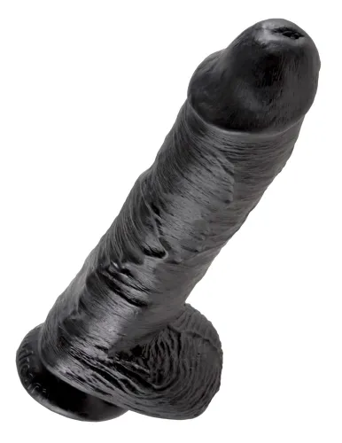 pipedream king cock 25 cm czarny - model anatomiczny z przyssawką na Arena.pl
