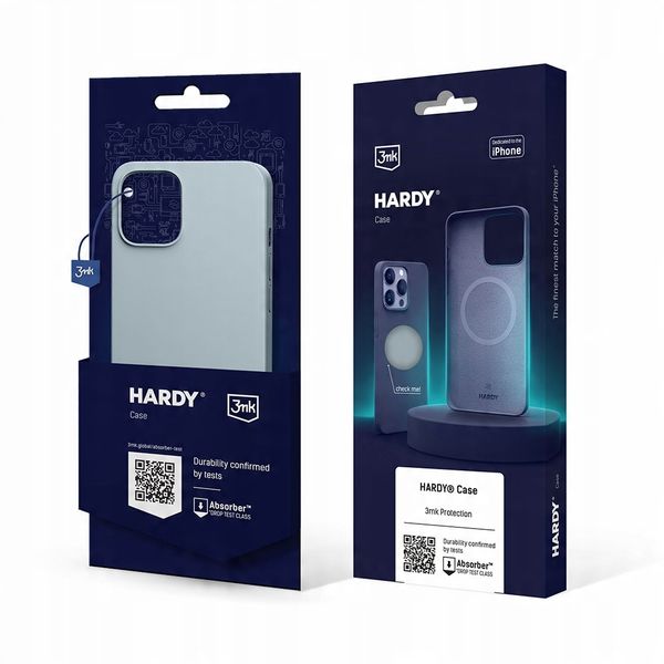 Etui na Apple iPhone 15 Plus - 3mk HARDY Silicone MagCase Blue zdjęcie 15