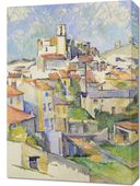Obraz 50x70cm Gardanne, Paul Cezanne Vintage do Salonu