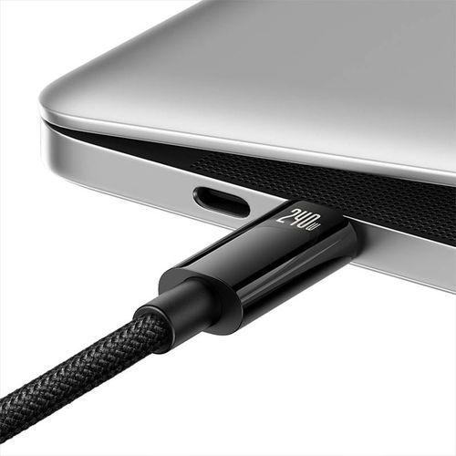kabel usb-c do usb-c baseus tungsten gold 240w 2 m (czarny) na Arena.pl