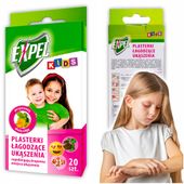expel kids - plasterki łagodzące ukąszenia 20szt.