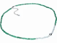 RODOWANY SREBRNY NASZYJNIK AGAT AWENTURYN CIERPLIWOŚĆ MIŁOŚĆ WIERNOŚĆ