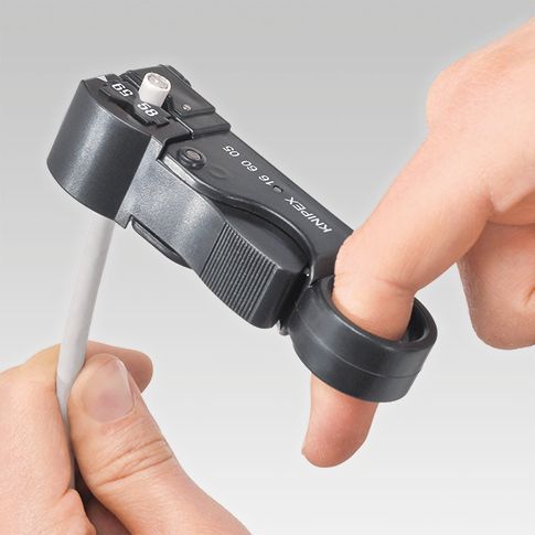 ściągacz izolacji uniwersalny do kabli koncentrycznych - kn 16 60 05s na Arena.pl