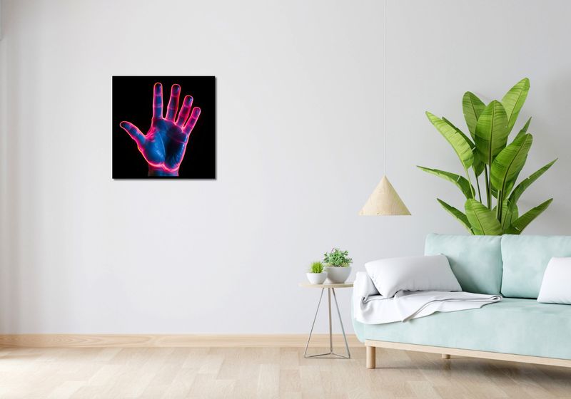 Plakat 60x60cm Dotyk Przyszłości zdjęcie 4