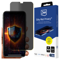 apple iphone 11 - 3mk silky matt privacy