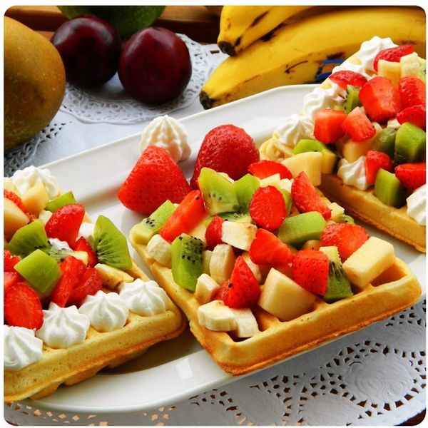 Gofrownica 1400W MOCNA+ Przepis na Chrupiące Gofry zdjęcie 2