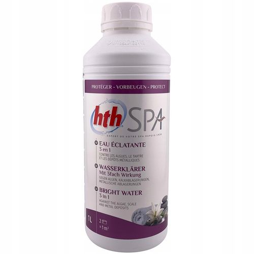 HTH KRYSTALIZATOR 1L DO BASENÓW JACUZZI SPA czysta woda w basenie SPA na Arena.pl