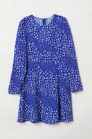 H&M 34 XS Sukienka z krepy