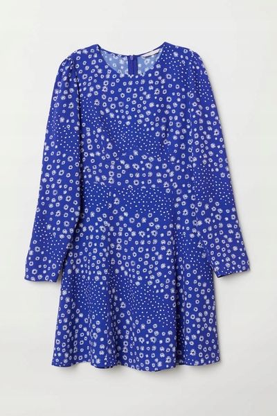 H&M 34 XS Sukienka z krepy zdjęcie 1