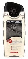 Denim Black X3 Triple Detox Shower Gel 250Ml,