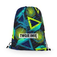 WORKO-PLECAK SPORTOWY z Twoim imieniem Trójkąty1 223