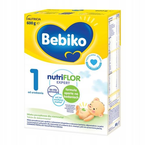 Bebiko 1 Mleko początkowe dla niemowląt 6 x 600g na Arena.pl