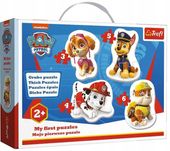 Moje Pierwsze Puzzle PSI PATROL Układanka Dla Dzieci Baby 2+ Trefl Baby