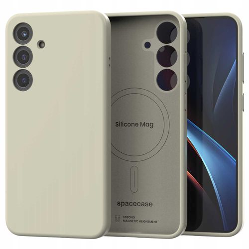 Spacecase Silicone Mag Galaxy S25+ Beige na Arena.pl