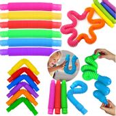 Rurki Pop Tube Rury Tuby Sensoryczne XXL 6 szt.