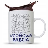 Kubek Dla Babci Na Imieniny Wzorowa Babcia Prezent Z Nadrukiem Ze Zdjęciem