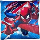 Poduszka Dziecięca 38x38 Spiderman Niebiesko Czerwona