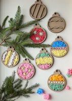 Sensokartony Bombki na Choinkę 8szt